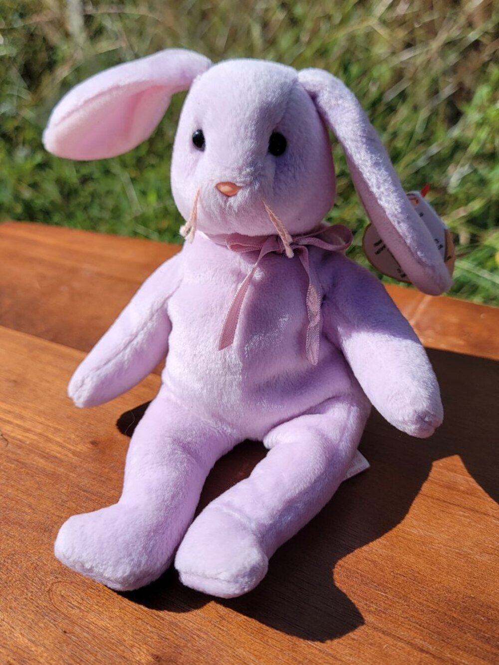 ❝ Floppity Ty Beanie Baby purple rabbit 🐇🪻. ❞